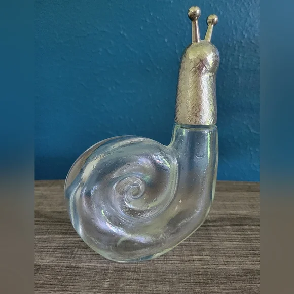 Avon Accents Vintage Avon Snail Bath Oil Bottle Poshmark